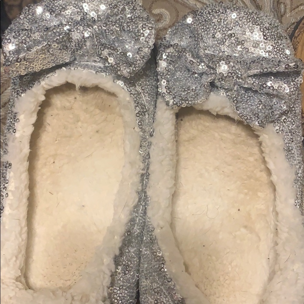 Sparkly slippers